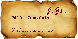 Jász Zseraldin névjegykártya